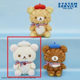 【リラックマ】【Bコリラックマ】リラックマ おしゃれパリローズボアぬいぐるみBIG