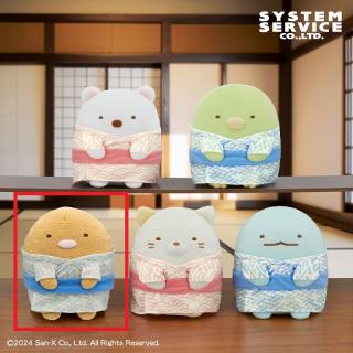 【すみっコぐらし】【Cとんかつ】すみっコぐらし ホテルニューすみっコ ユカタころっとぬいぐるみ