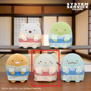 【すみっコぐらし】【Dねこ】すみっコぐらし ホテルニューすみっコ ユカタころっとぬいぐるみ