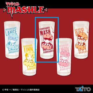 【マッシュル-MASHLE-】【Aマッシュ・バーンデッド(レッド)】TVアニメ『マッシュル-MASHLE-』　アートグラス