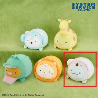 【すみっコぐらし】【Eとかげ】すみっコぐらし アニマルパーク うつぶせぬいぐるみBIG