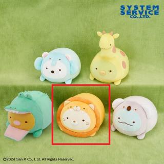 【すみっコぐらし】【Dねこ】すみっコぐらし アニマルパーク うつぶせぬいぐるみBIG