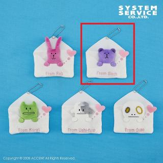 【CRAFTHOLIC】【B:SLOTH(パープル)】CRAFTHOLIC メッセージ型ティッシュケース