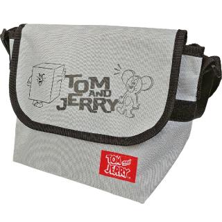 【トムとジェリー】【B:GRAY】TOM&JERRY メッセンジャーバッグ②