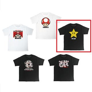 【スーパーマリオ】【Cスター】スーパーマリオTシャツ