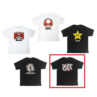 【スーパーマリオ】【Eテレサ(四角枠)】スーパーマリオTシャツ