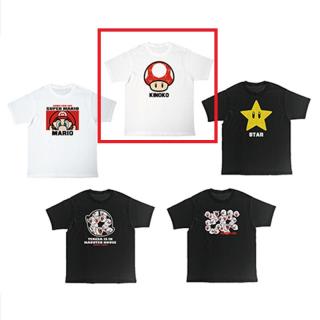 【スーパーマリオ】【Bスーパーキノコ】スーパーマリオTシャツ