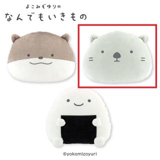 【なんでもいきもの】【Aラッコ】なんでもいきもの もちもちフェイスクッション