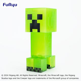 【マインクラフト】【クリーパー】マインクラフト クリーパーBIGフィギュア～クリアver.～