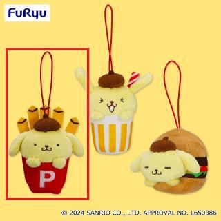 【サンリオ】【Aポテト】ポムポムプリン バーガーショップマスコット
