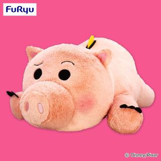 【ディズニー】ハム 【MD】まんぷく寝そべり超超BIGぬいぐるみ