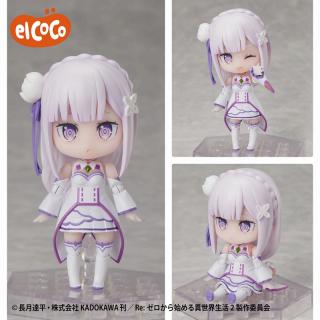 【Re:ゼロから始める異世界生活】【エミリア】Re:ゼロから始める異世界生活　でふぉるむぷらす　エミリア　フルアクションデフォルメフィギュア