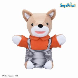 【こんとあき】【Bこん（オーバーオール）】こんとあき　[PM]ぬいぐるみパペット