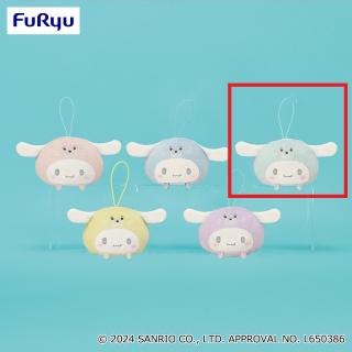 【サンリオ】【Cグリーン】シナモロール まんまるあざらしマスコット