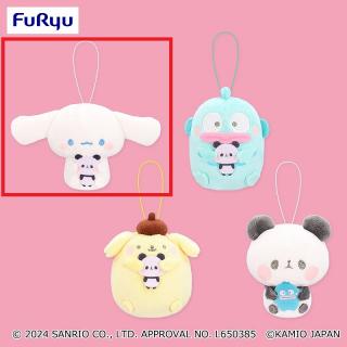 【サンリオ】【Aシナモロール】サンリオキャラクターズ×もちもちぱんだマスコット シナモロール･ハンギョドン･ポムポムプリン・ちびぱん