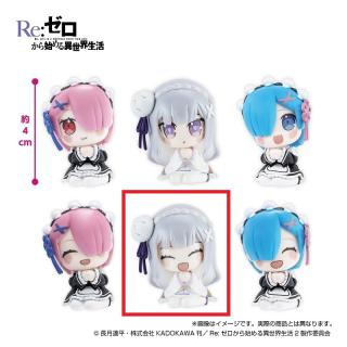 【Re:ゼロから始める異世界生活】【Eエミリア(目閉じ)】Re:ゼロから始める異世界生活 インテリアミニフィギュア