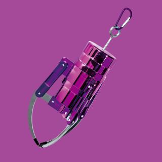 【D:PURPLE】MEGA　NEWクレーンアームキーホルダー2