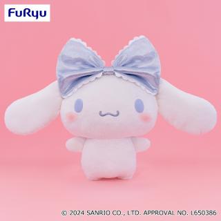 【サンリオ】シナモロール 大きなフリルリボンBIGぬいぐるみ