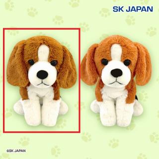 【Bダークブラウン】ビーグルふわふわぬいぐるみ