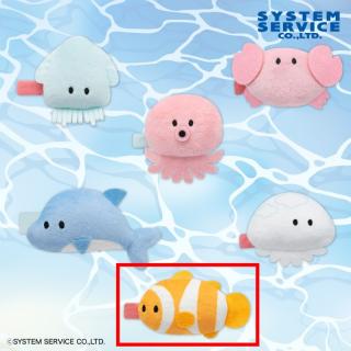 【FANS】【Eクマノミ】FANS うみのみんなたちぬいぐるみヘアクリップ