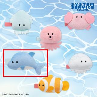 【FANS】【Dイルカ】FANS うみのみんなたちぬいぐるみヘアクリップ