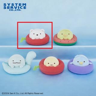 【すみっコぐらし】【Aしろくま】すみっコぐらし ぺんぺんフルーツバケーション フロートぬいぐるみ