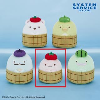 【すみっコぐらし】【Dたぴおか】すみっコぐらし 冷やし野菜になりきりマスコットキーチェーン
