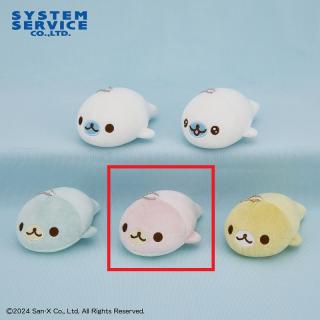 【サンエックス】【Dさくらゴマ】まめゴマ ボールチェーン付きぬいぐるみ