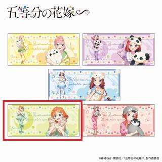 【五等分の花嫁】【D中野四葉】五等分の花嫁 大判ラバーマット リラックスタイム