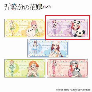 【五等分の花嫁】【B中野二乃】五等分の花嫁 大判ラバーマット リラックスタイム