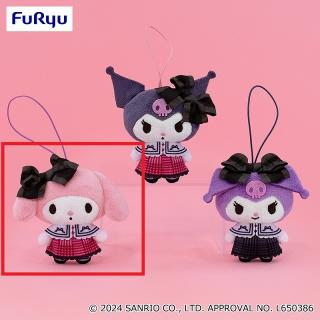 【サンリオ】【Aマイメロディ】マイメロディ・クロミ ピンク×ブラックマスコット