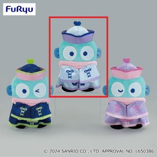 【サンリオ】【B水色】ハンギョドン ロリータキョンシーぬいぐるみ