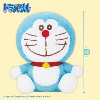 【ドラえもん】ドラえもん　特大サイズMARUCUTEぬいぐるみ～にっこり～