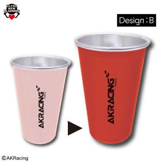【AKRacing】【Bピンク→レッド】AKRacing カラーチェンジカップ