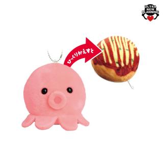 【Cピンク】たこ焼きに進化するタコマスコットBC