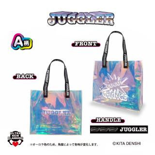 【ジャグラー】【Aシルバー】JUGGLER キラペカオーロラトート