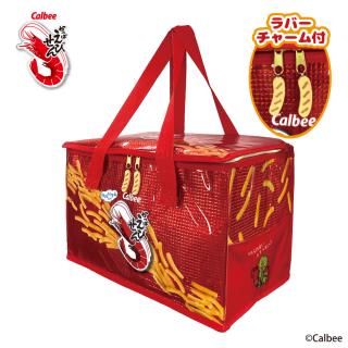 【Cかっぱえびせん】お菓子柄スペシャルアソート 保温保冷BIGグリッターバッグ