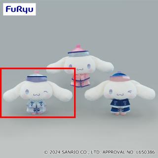 【サンリオ】【A水色】シナモロール ロリータキョンシーぬいぐるみ