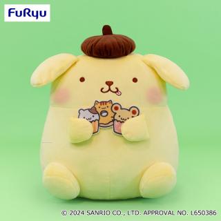 【サンリオ】ポムポムプリン スイーツぺろりBIGぬいぐるみ