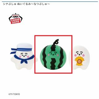 【シナぷしゅ】【Bすいかぷしゅ】シナぷしゅ ぬいぐるみ～なつぷしゅ～