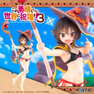 【このすばシリーズ】【めぐみん】この素晴らしい世界に祝福を！3　Coreful フィギュア　めぐみん～水着ver.～