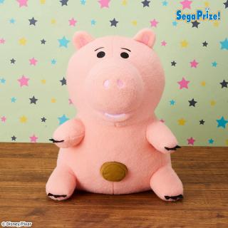 【ディズニー】ハム　スーパーラージぬいぐるみ　お座りポーズ　ふわりVer.