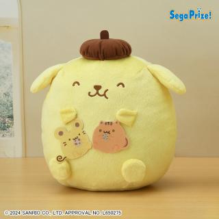 【サンリオ】【Bにこにこ】ポムポムプリン　[PM]ぷくぷくクッション