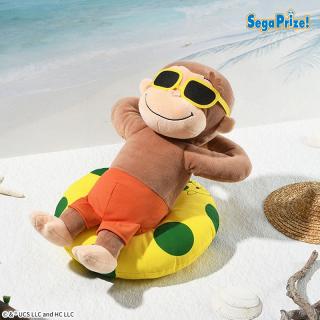 【おさるのジョージ】おさるのジョージ　Lぬいぐるみ　SUMMER
