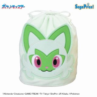 【ポケットモンスター】【Bニャオハ】ポケットモンスター　[PM]巾着バニティポーチ