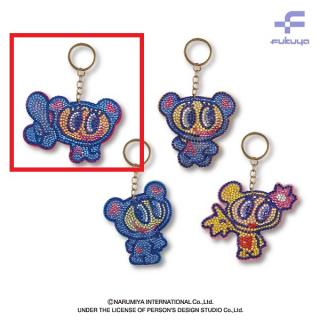 【エンジェルブルー】【Aナカムラくん(指さし)】エンジェルブルー　キラキラマスコット