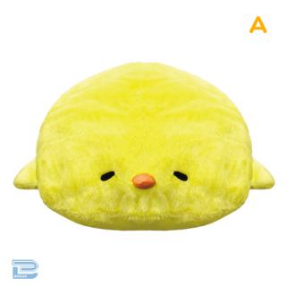 【Aすやすや(イエロー)】ひよこBIGドームぬいぐるみ2