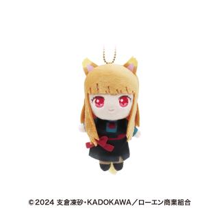 【狼と香辛料】【A目開け+口閉じ】狼と香辛料 マスコットぬいぐるみ