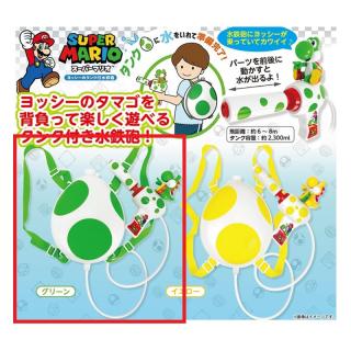 【スーパーマリオ】【Aグリーン】スーパーマリオ タンク付き水鉄砲