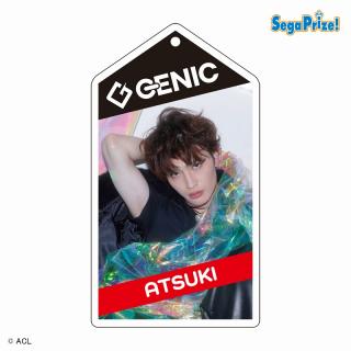 【GENIC】【A:ATSUKI】GENIC　クリアキーチェーン（EX）